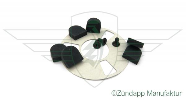 Friction disc set